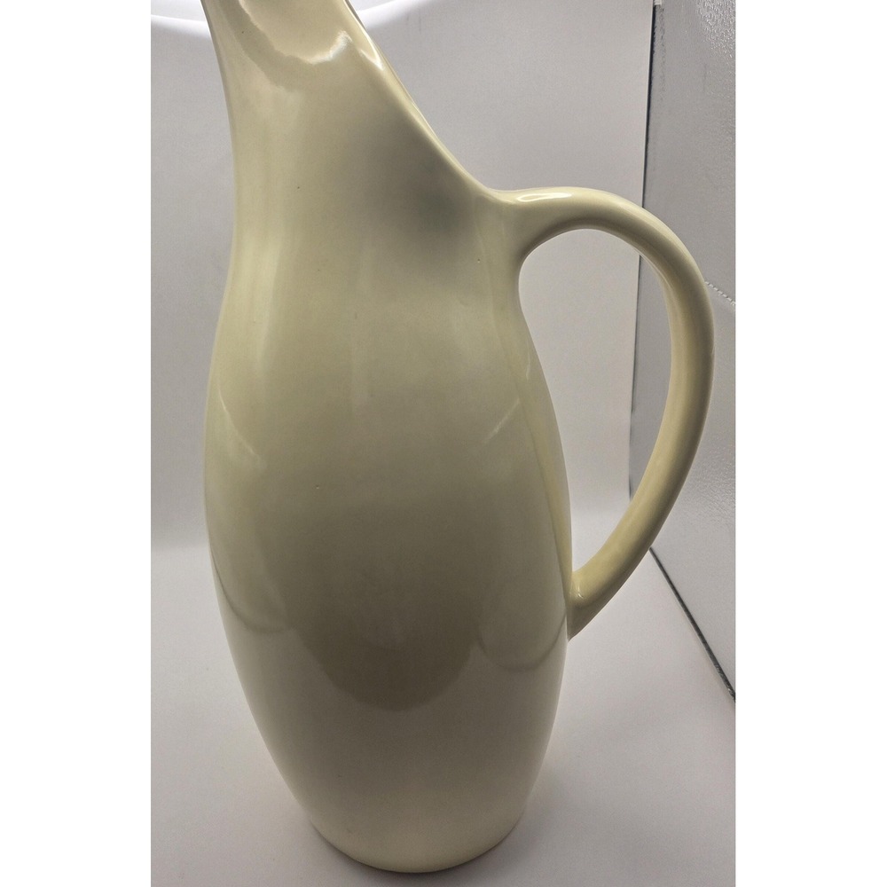 Royal Haeger‎ Yellow Pitcher Vase Mid Century Modern